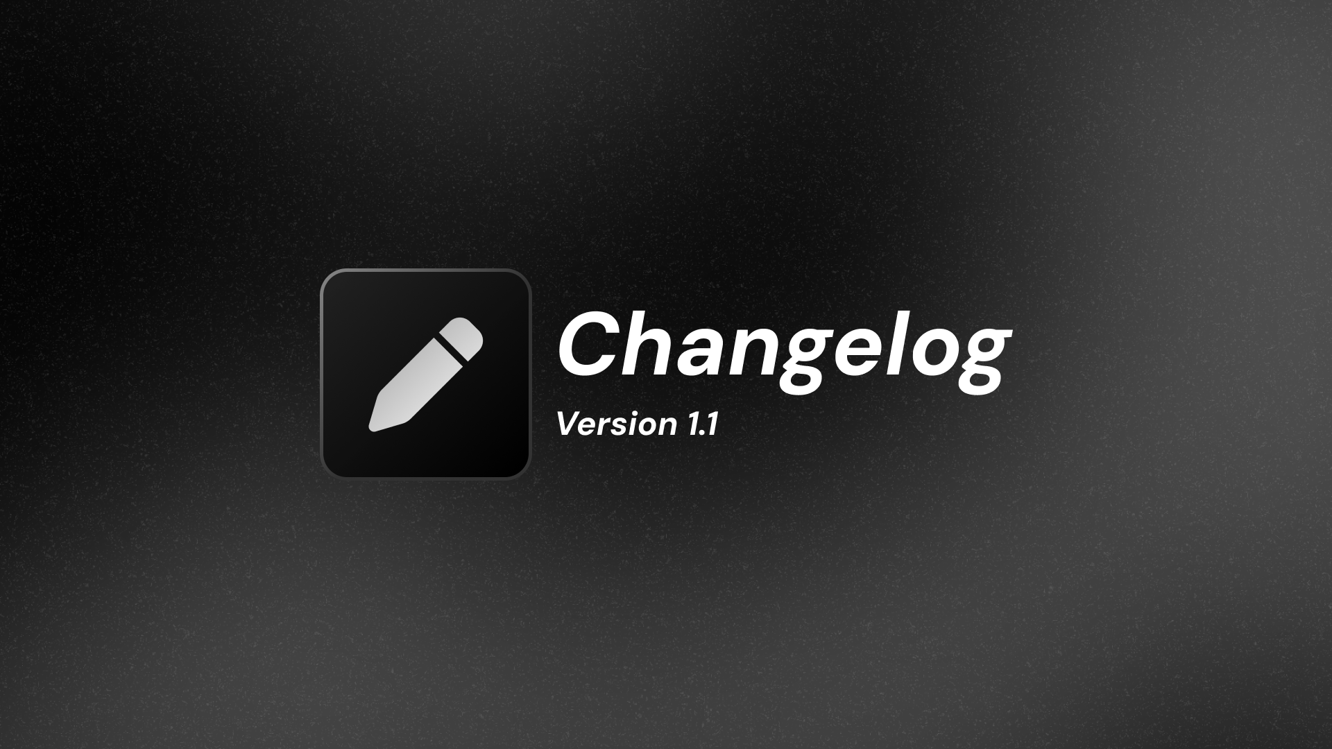 Synapsy Write v1.1.0 Changelog