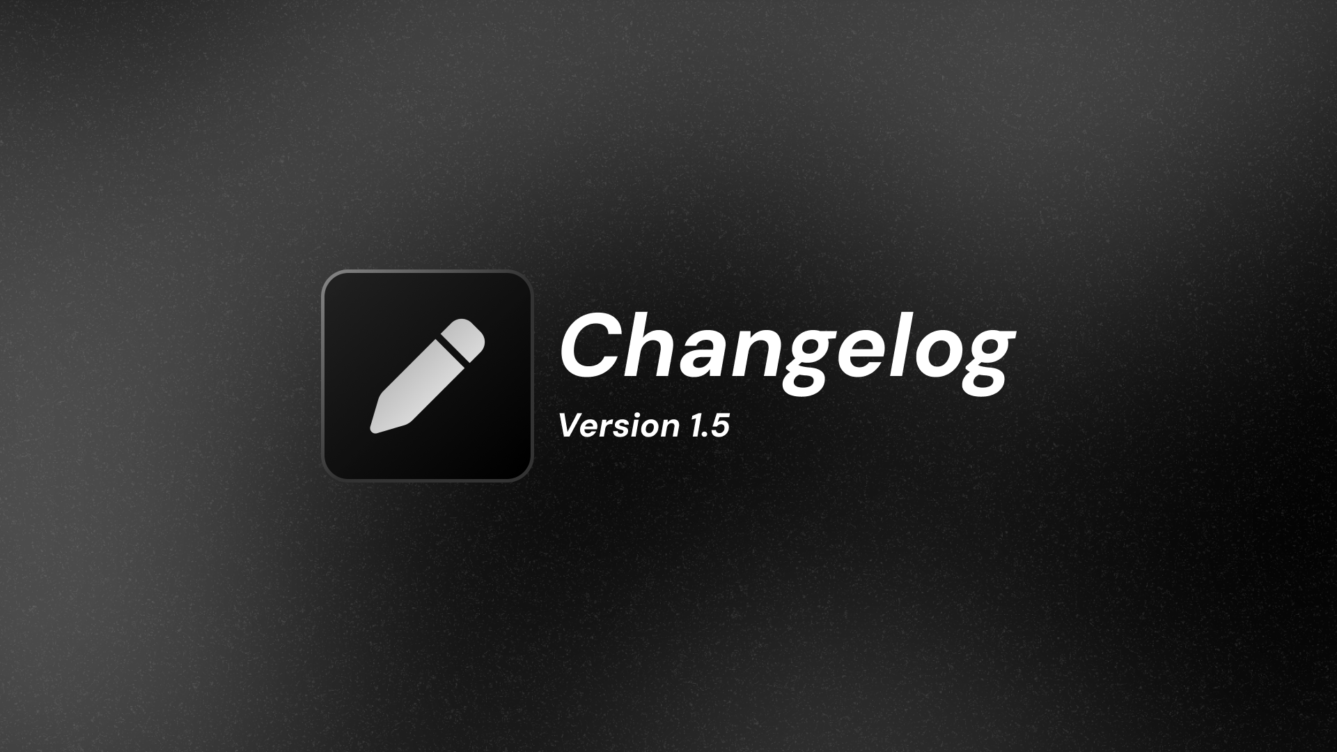 Synapsy Write v1.5.0 Changelog