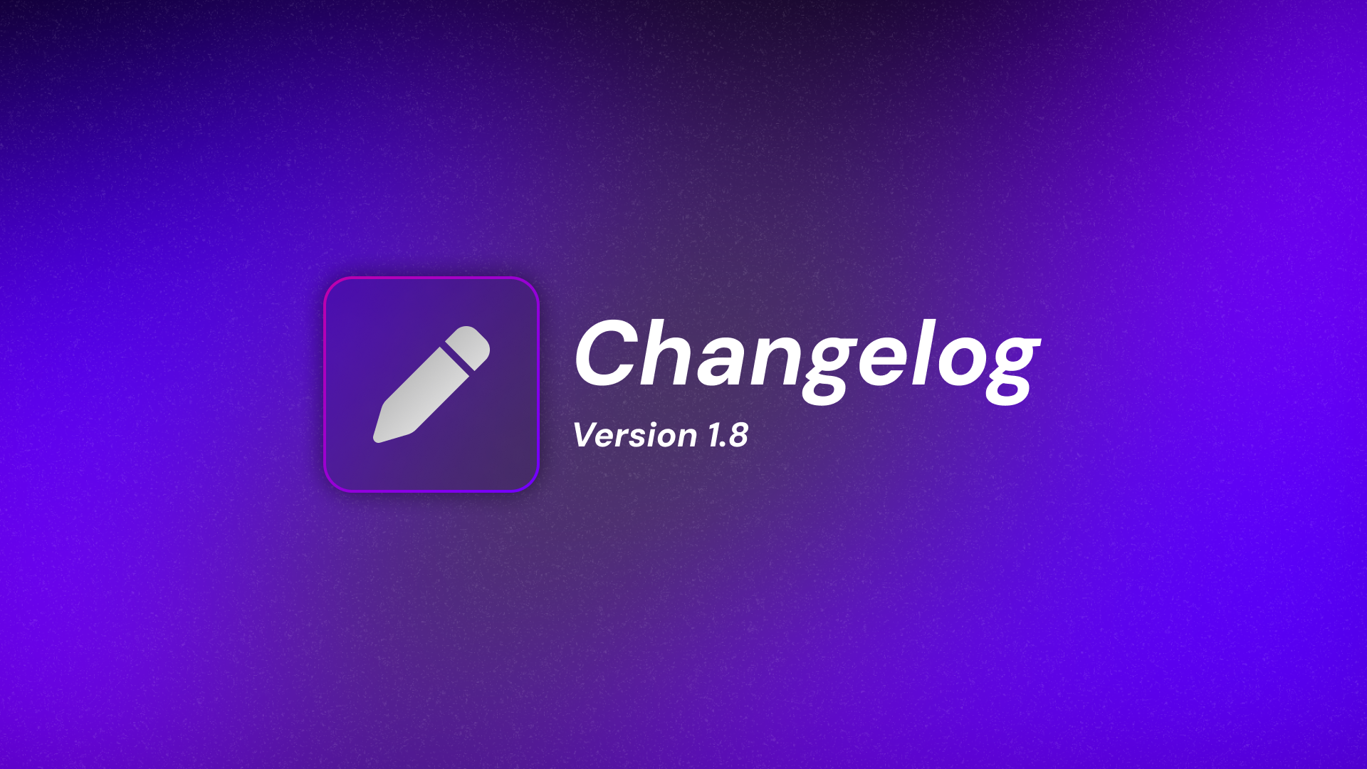Synapsy Write v1.8.0 Changelog