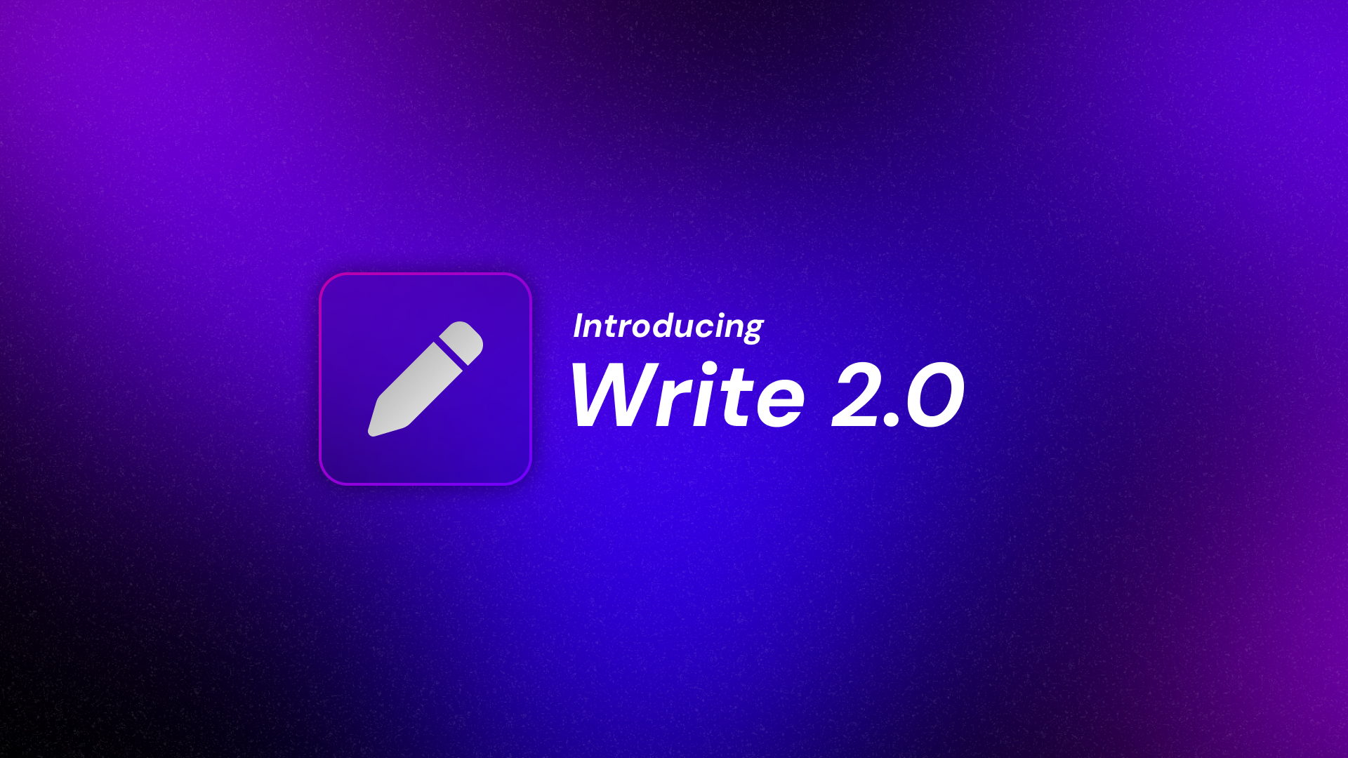 Introducing Synapsy Write 2.0.0